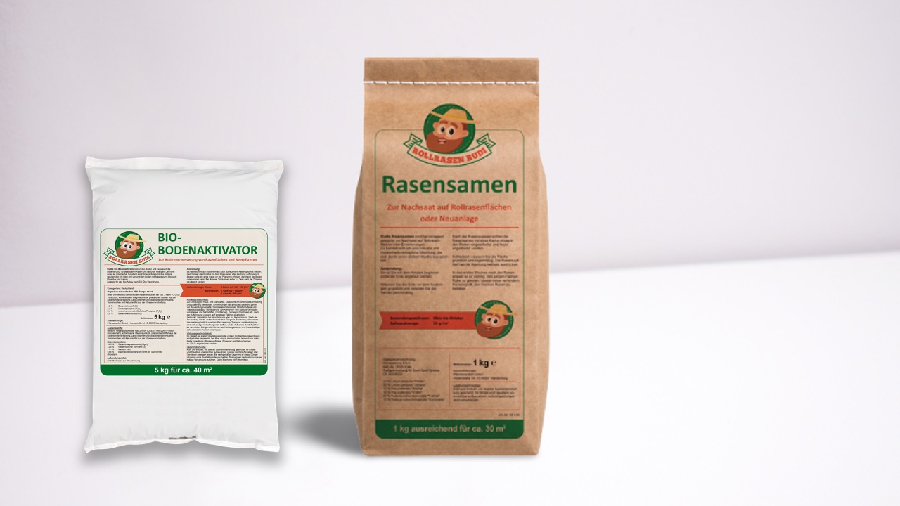 Rasensamen-Dünger Set - Starterbundle