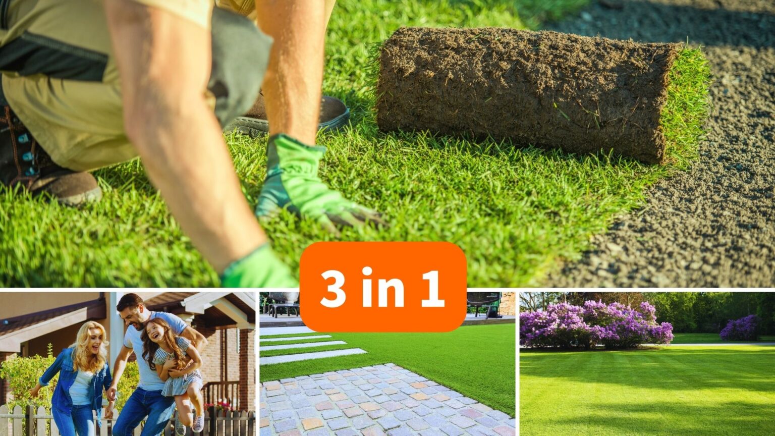 Rollrasen + Verlegung online buchen » Jetzt Kosten ermitteln