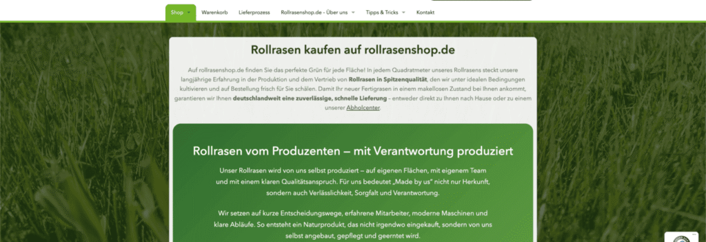 Rollrasen Rudi